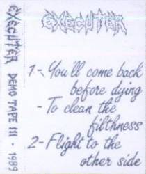 Executer : Demo Tape III Executer : Demo Tape III